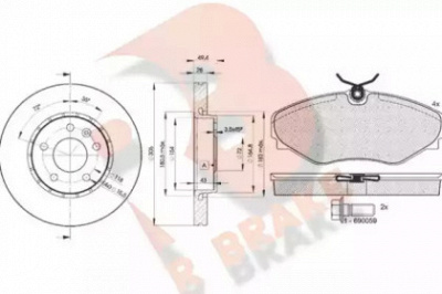 R BRAKE 3r14496845 -  